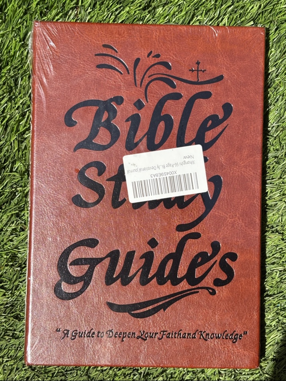 Bible Study Guides Brown Faux Leather Hardcover